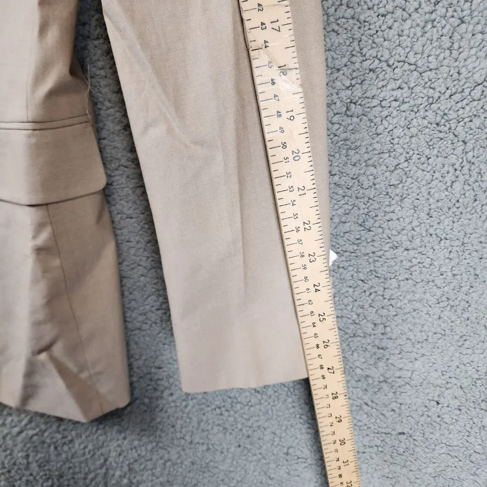 Tommy Hilfiger ThFlex Stretch Chambray Suit Separate Jacket Men's 42 Tan Notched - Picture 11 of 14